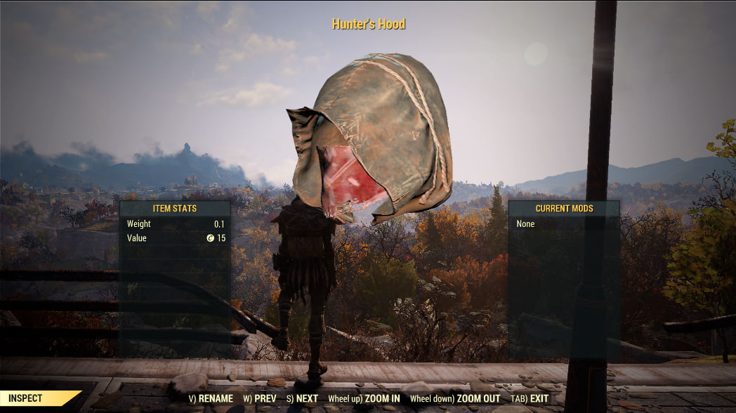 Buy Hunter S Pelt Outfit And Hood In FALLOUT 76 Items Offer 249484368