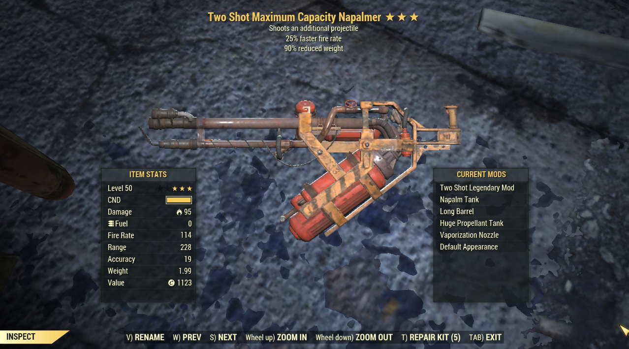 Buy Two Shot Faster Fire Rate In Fallout Items Offer