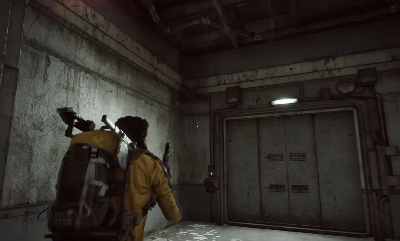 Dam Control Center Tower Door