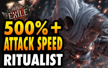 Molten Blast Accuracy Stacking Ritualist POE2 Build