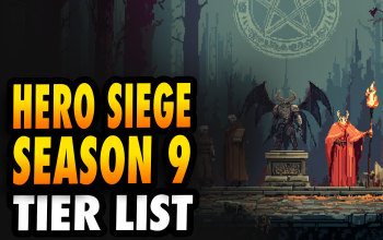 Hero Siege Season 9 Tier List – Best Leveling Builds