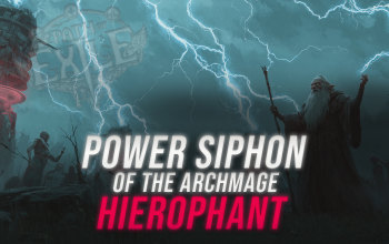 Power Siphon of the Archmage Hierophant Build