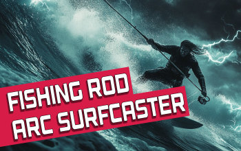 Fishing Rod Arc Surfcaster