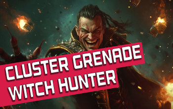 Cluster Grenade Witchhunter POE2 Build