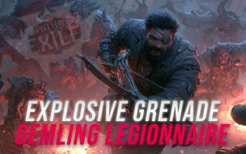 Explosive Grenade Gemling Legionnaire POE 2 Build