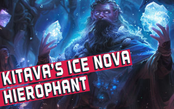 Ice Nova of Frostbolts Hierophant Build