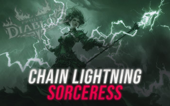 Chain Lightning Sorceress PD2 Build