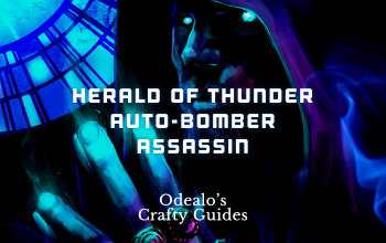 3 12 Herald Of Thunder Auto Bomber Assassin Build Odealo S Crafty Guide