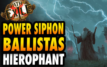 Power Siphon of the Archmage Hierophant Build