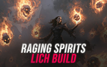 Raging Spirits Lich POE 2 Build