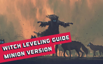 Witch Leveling Guide using Minions in PoE