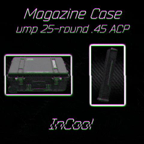 ☢️ Magazine case + 24 Standard ump 25-round .45 ACP  ☢️ INSTANT DELIVERY | BEST OFFER ♻️ ❗ 12.12 ❗