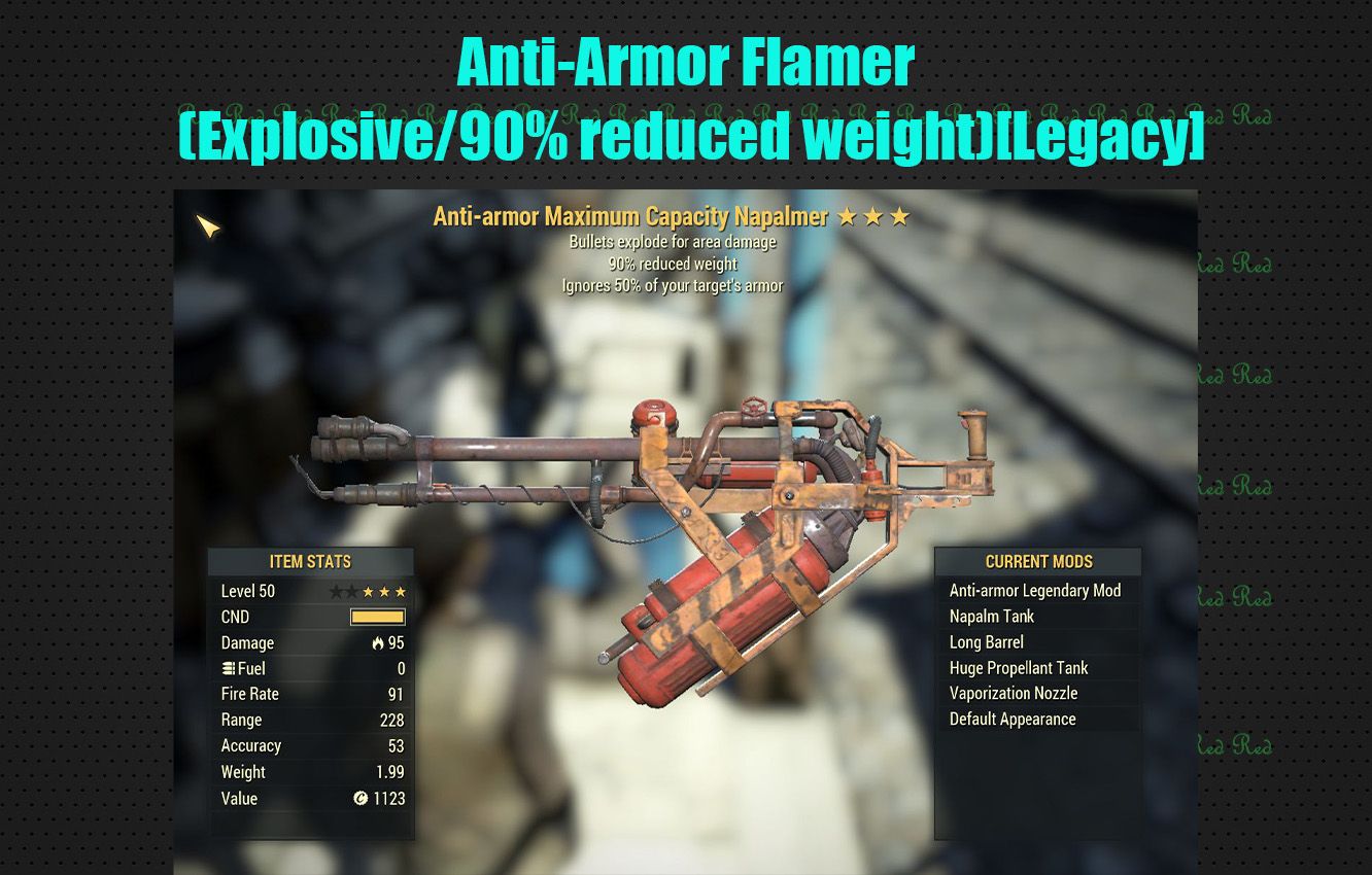 Anti-Armor Flamer (Explosive/90% reduced weight)[Legacy]
