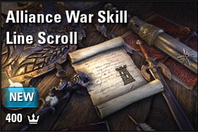 [PC-Europe] alliance war skill line scroll (400 crowns) // Fast delivery!