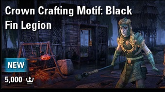 [PC-Europe] crown crafting motif black fin legion (5000 crowns) // Fast delivery!