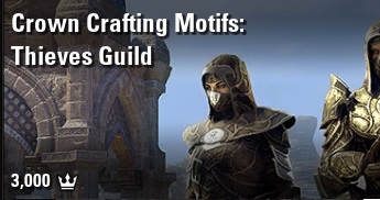 [NA - PC] crown crafting motif thieves guild (3000 crowns) // Fast delivery!