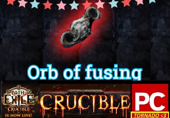 30% SALE ☯️ Orb of fusing ★★★ Crucible Softcore ★★★ Instant Delivery