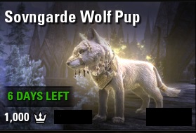 [PC-Europe] sovngarde wolf pup (1000 crowns) // Fast delivery!