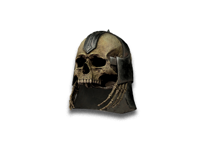 [Hardcore] Wormskull (Bone Helm) ✧ +1 Necro Skills ✧ Level 21+