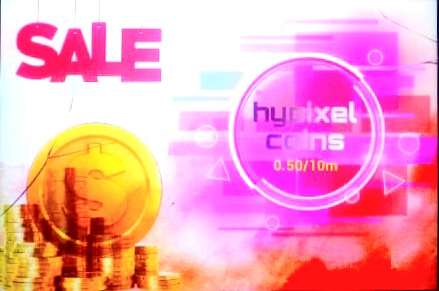 Selling hypixel coin at cheap rate first time on odeolo