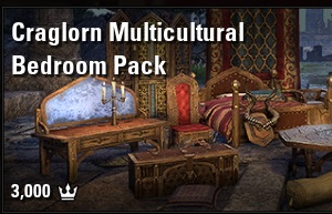 [NA - PC] craglorn multicultural bedroom pack (3000 crowns) // Fast delivery!