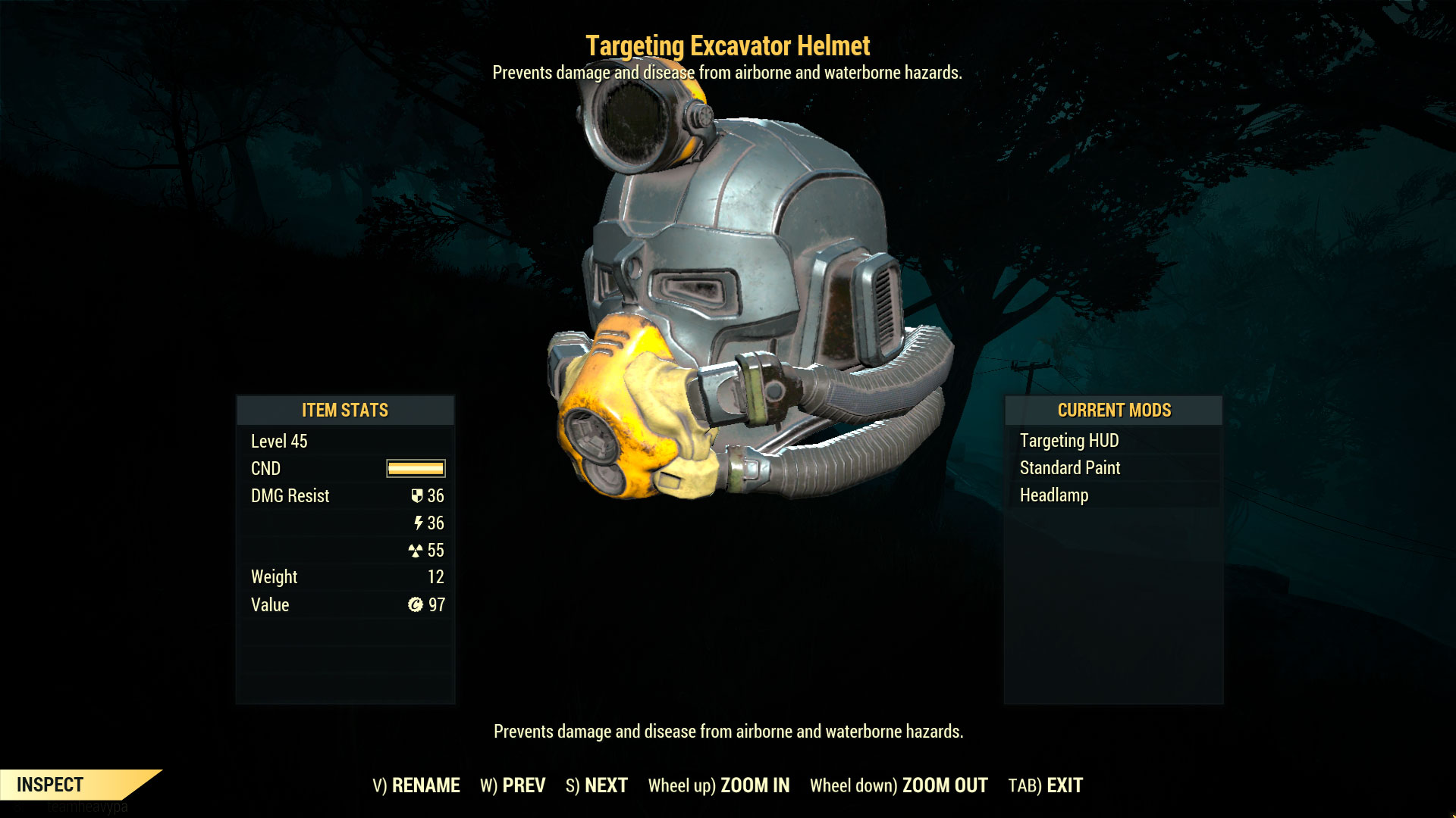 Assassin's Excavator Power Armor (AP Refresh/Weapon weights reduction) 6/6 Full Set