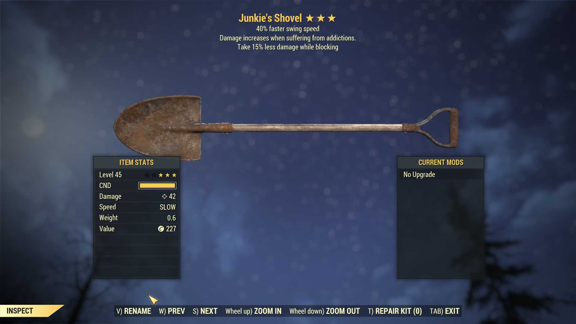 fallout 76 spear mods