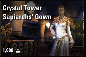 [NA - PC] crystal tower sapiarchs gown (1000 crowns) // Fast delivery!