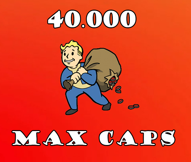 [XBOX] 1 unit -  40000 Caps