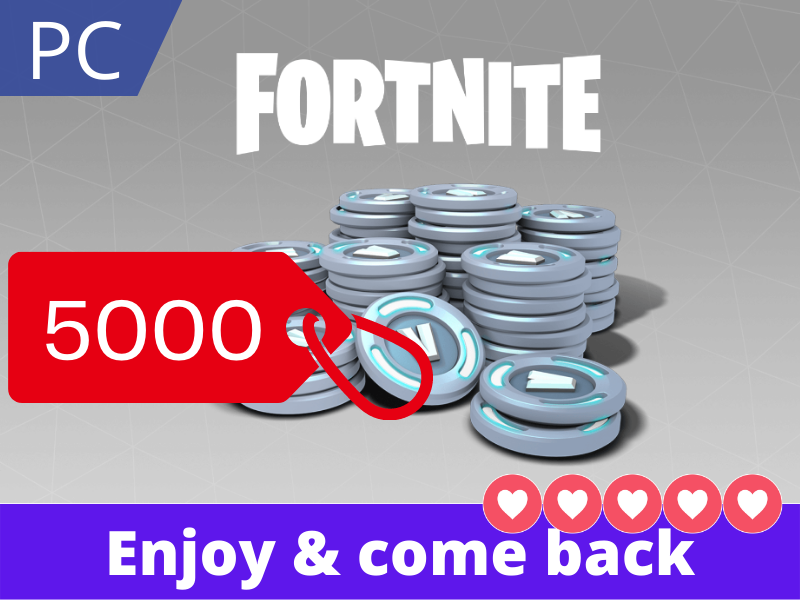 [ XBOX / PC / Mobile VB ] 5000 V-Bucks for cheap | Top-Up your account | XBOX credentials required!