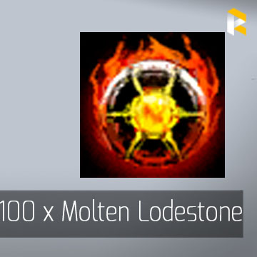 Molten Lodestone x 100 - Guild Wars 2 EU & US All Servers - fast & safe