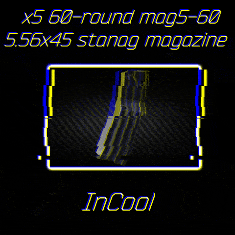☢️ x5 60-round mag5-60 5.56x45 stanag magazine ☢️ INSTANT DELIVERY | BEST OFFER ♻️ ❗ 12.12 ❗