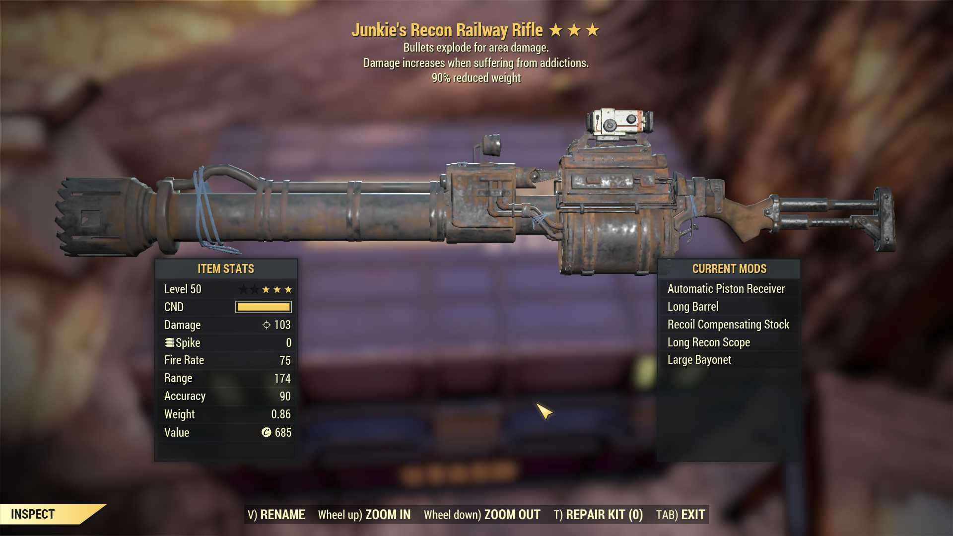 Junkie's Explosive Railway (90% reduced weight)