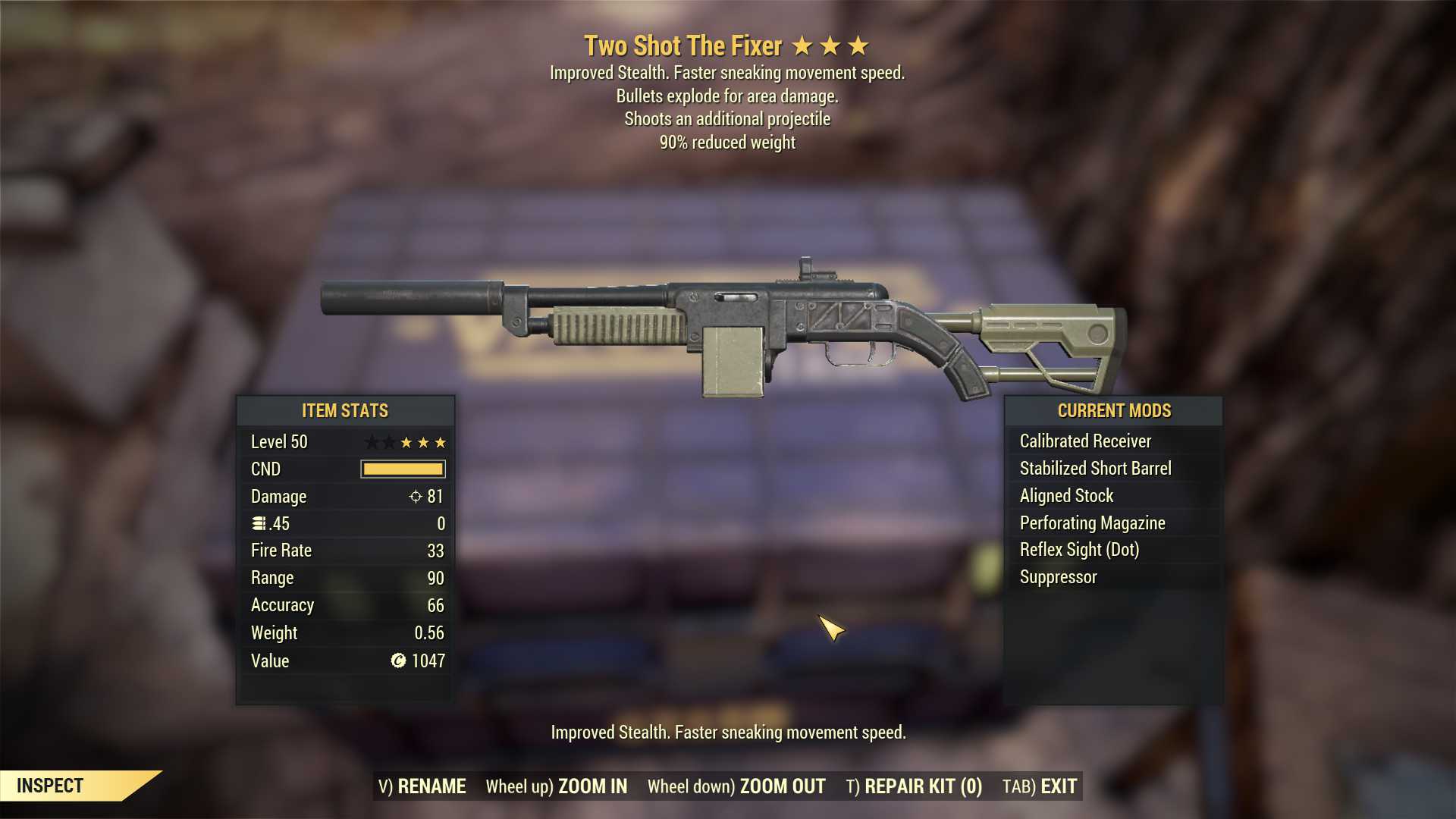 Two Shot Explosive The Fixer (90% reduced weight)
