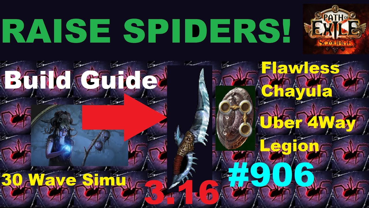 (Ready Build)Witch Occultist Spiders Arakali 40+ MLN DPS IMMORTAL BUILD