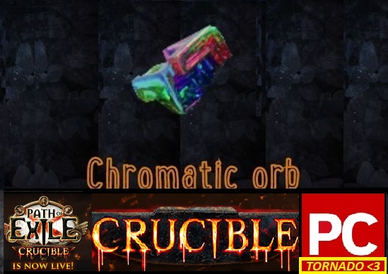 SALE 50% ☯️ Chromatic orb ★★★ Crucible Softcore ★★★ Instant Delivery