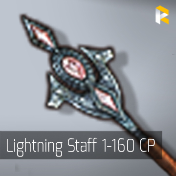 Lightning Staff 1-160 CP (Choose option from listing) | #1918924523 - Odealo