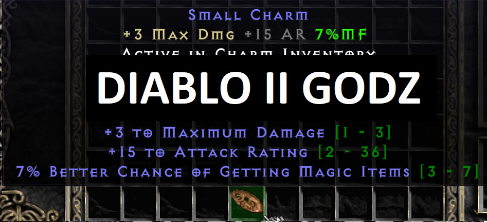 3 MaxDmg MF Small Charm | Project Diablo 2 S8 Softcore | Pd2 Sc