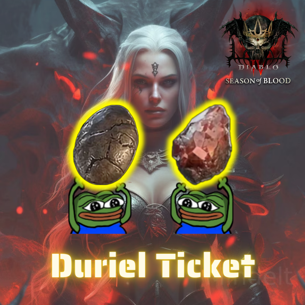 Buy Duriel Ticket 1 Sets For Su In DIABLO 4 Items Offer 2334029470   102098928865716606b9686 