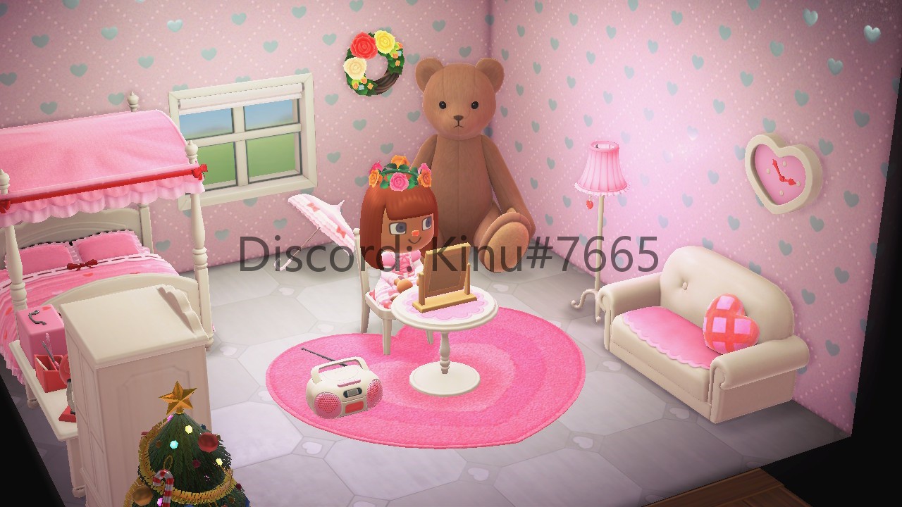 Animal Crossing New Horizons Furnitures Princess Room Set ALL 23Pcs