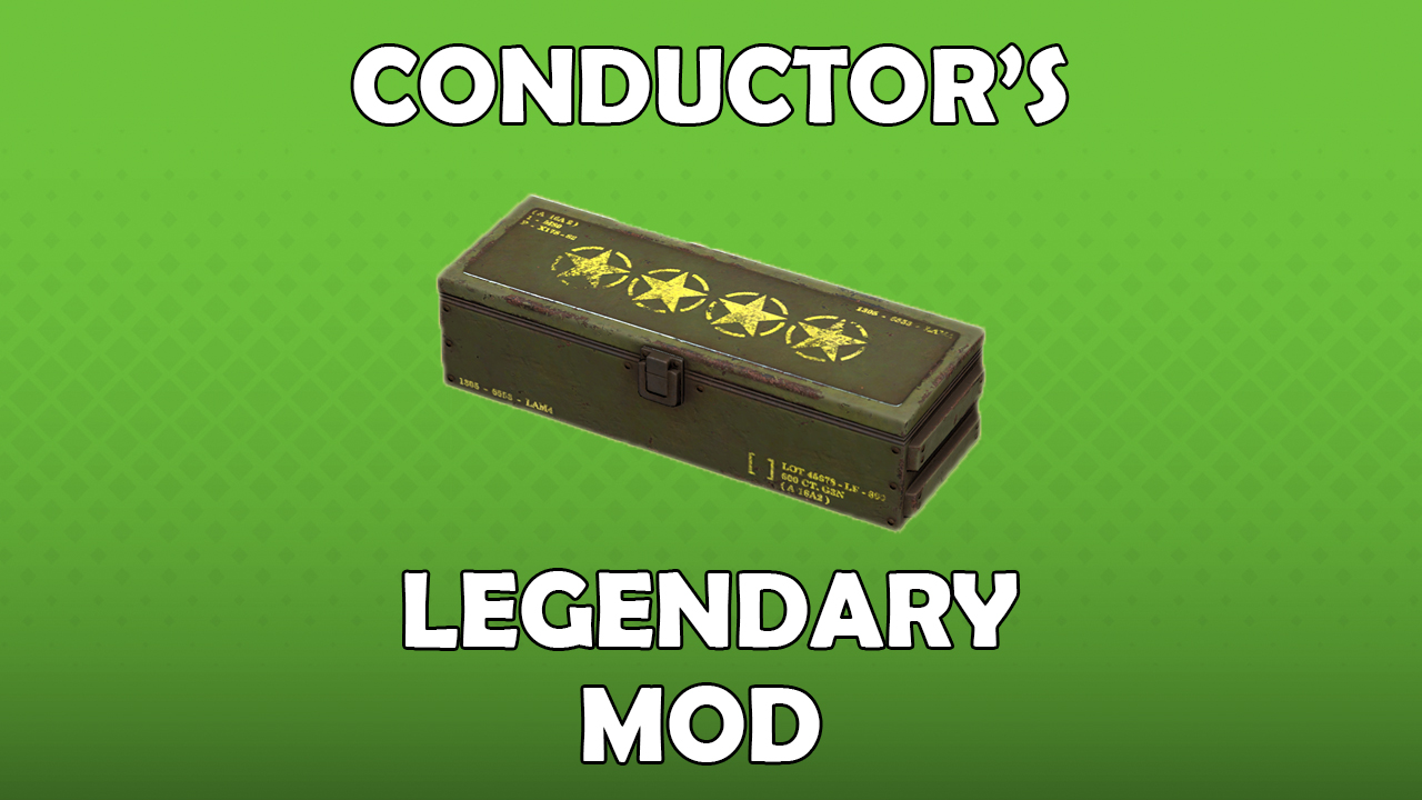 Buy [XBOX] Conductor's Legendary M in FALLOUT 76 Items - Offer #2629912412