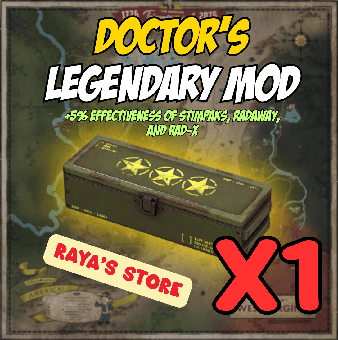 Buy Doctor's Legendary mod | Docto in FALLOUT 76 Items - Offer #269597691