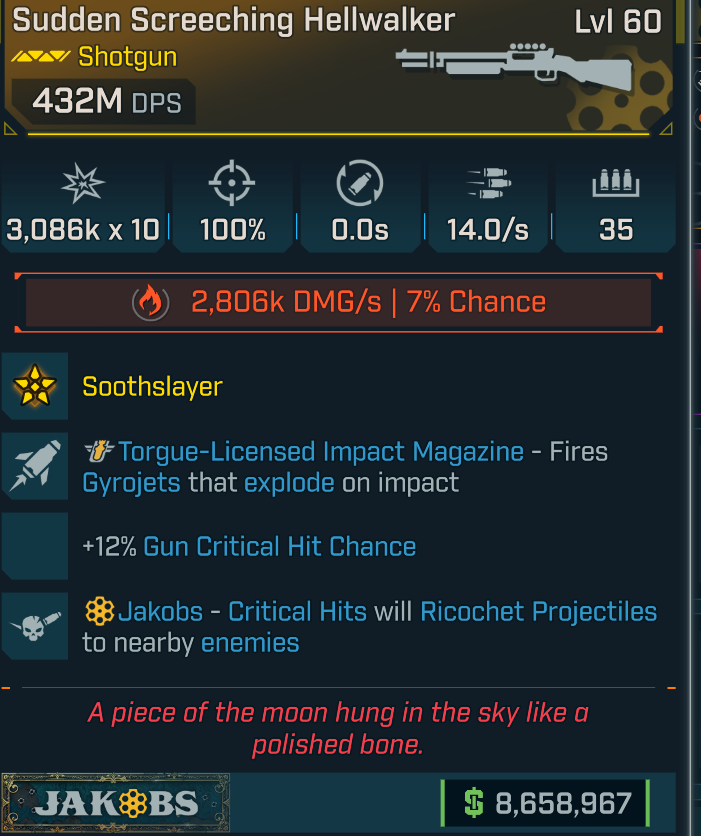 Buy [Modded] Hellwalker [432M dps] in BORDERLANDS 4 Items - Offer ...
