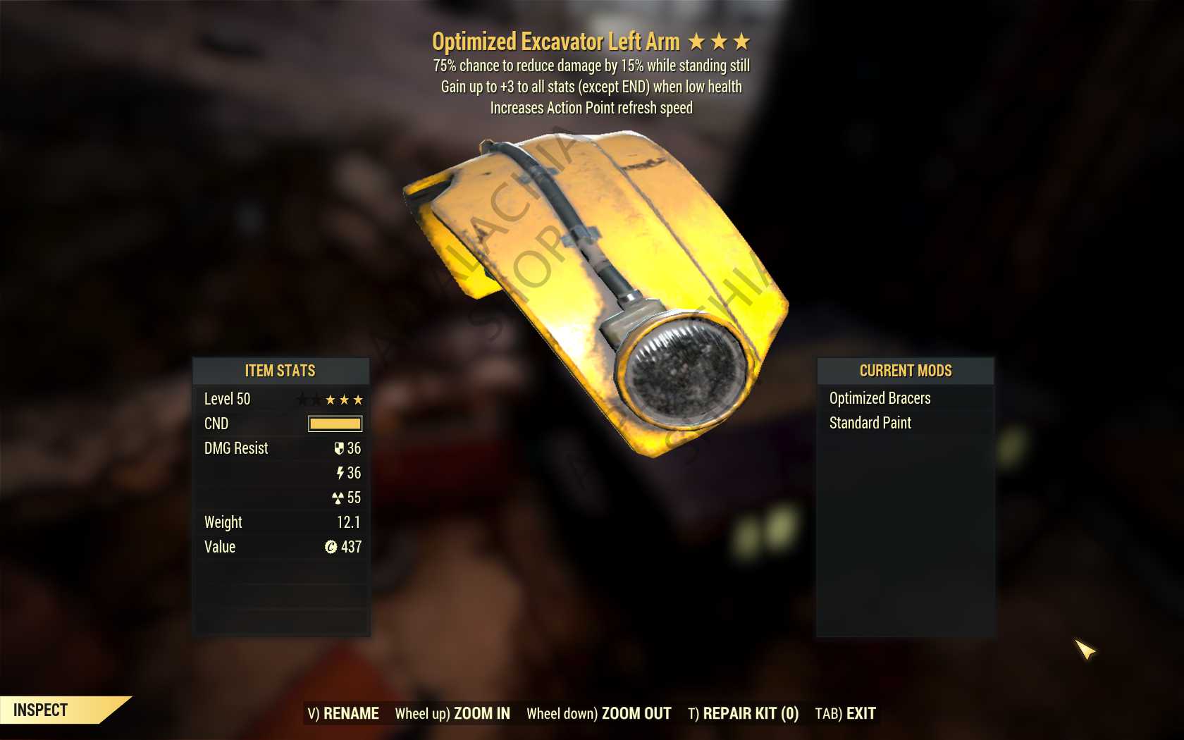 Buy [Legendary Power Armor] Unyiel in FALLOUT 76 Items - Offer #2629211108