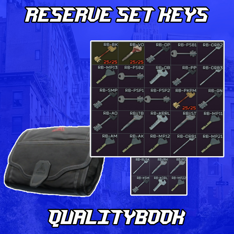 reserve keys