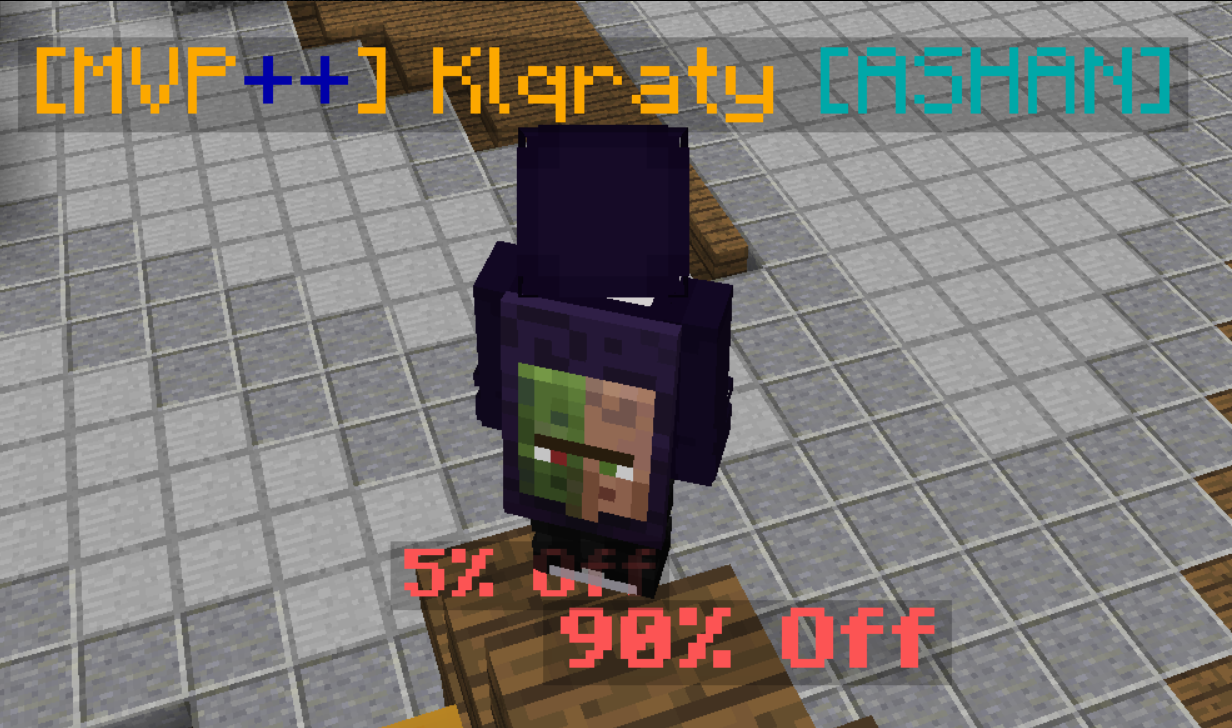 Buy MVP++ / DARK BLUE PLUS / 3B NW in MINECRAFT: HYPIXEL Accounts ...