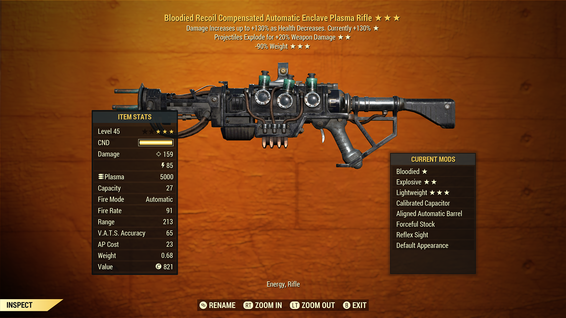 Buy [XBOX] Bloodied Explosive Encl in FALLOUT 76 Items - Offer #2528119728