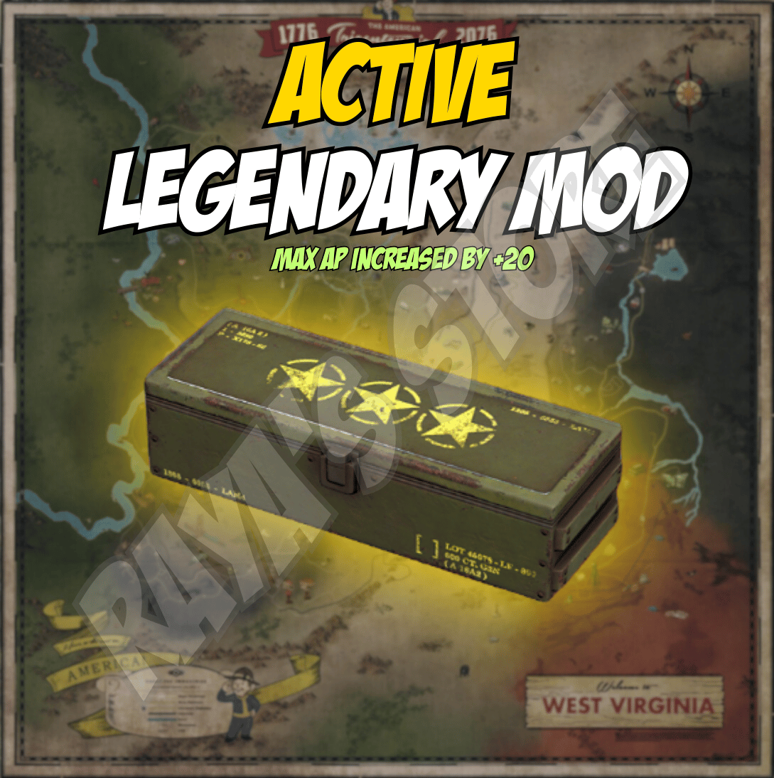 Buy Active Mod | Active Legendary in FALLOUT 76 Items - Offer #2534286858