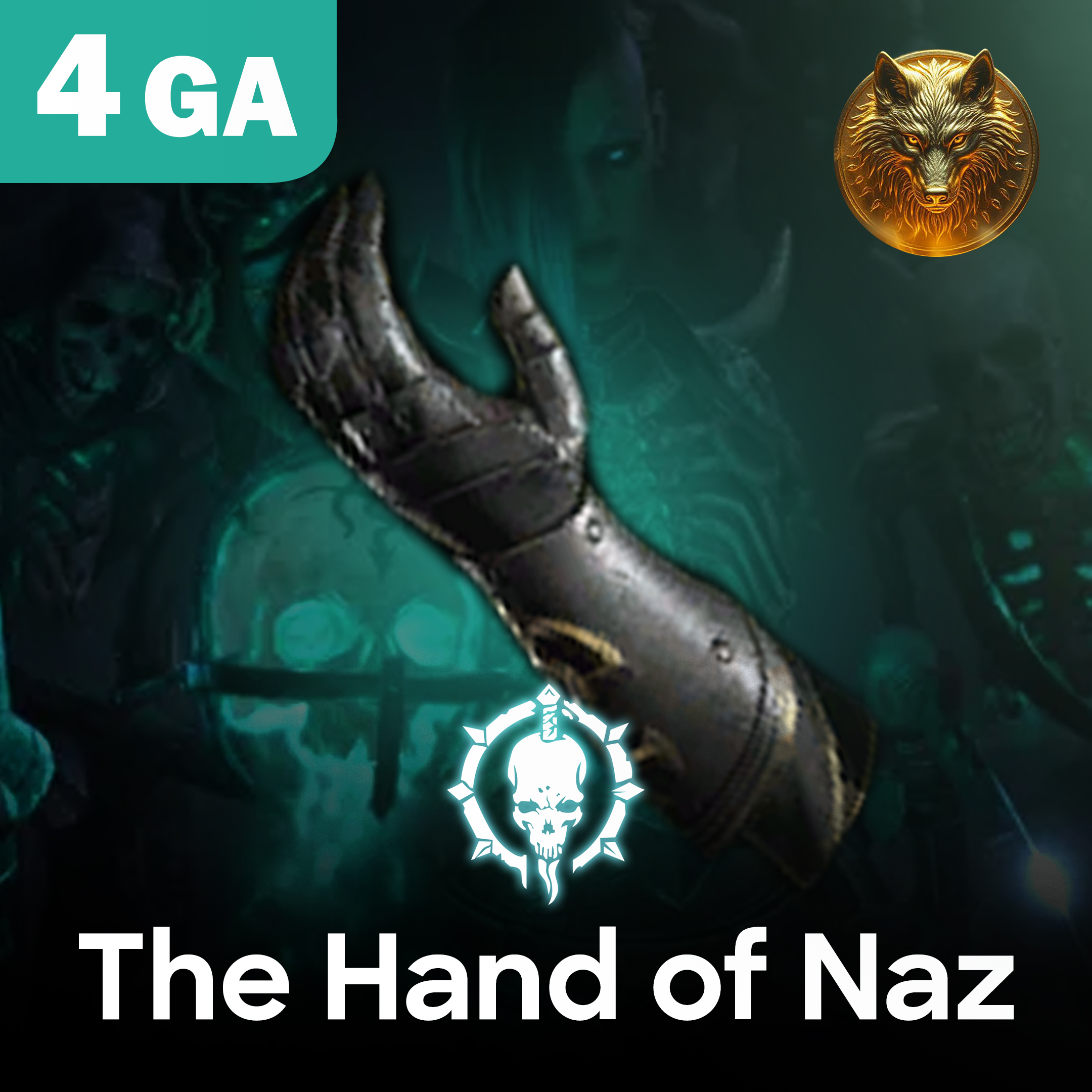 D4 Hand Buy The Hand Of Naz - 4GA -Aspect in DIABLO 4 Items - Offer #2520074647