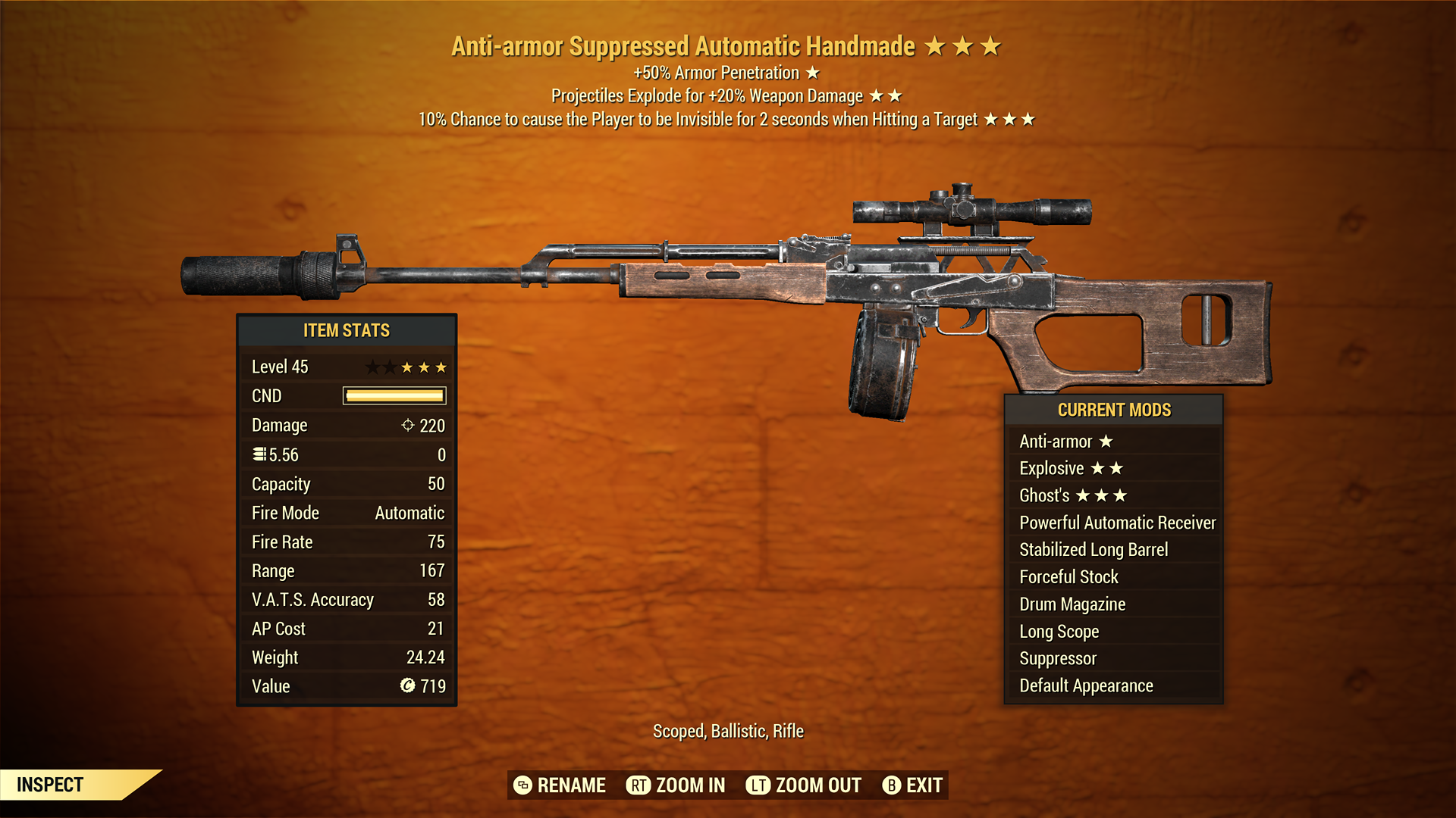 Buy [XBOX] Anti-armor Explosive Ha in FALLOUT 76 Items - Offer #2629895830